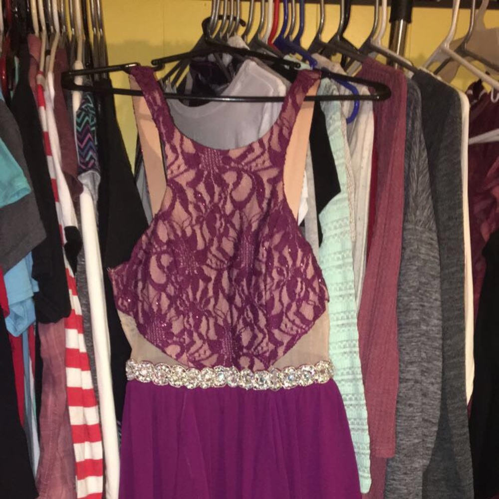 Purple high low- Size 5- $35